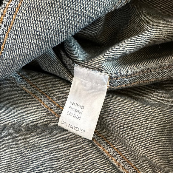 Forever 21 Studded Button Down Denim Jacket All Size - Picture 14 of 17